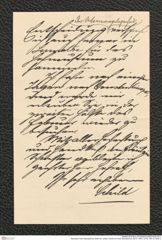 Nachlass Franz Steindachner, Brief von Johann Schild an Franz Steindachner (26.01.1905), Inv.Nr. 449.10, Seite 4